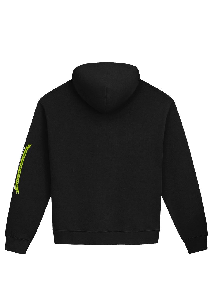 "Buffalo... It's A Lifestyle" Neon on Black Hoodie product image (2)