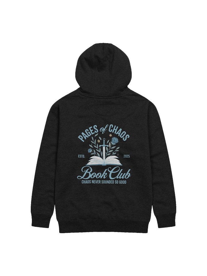 Pages of Chaos Book Club Hoodie (Dark) product image (7)