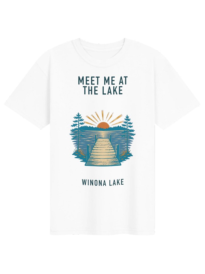 Pier at Dawn Comfort Colors Tee — Sunwashed