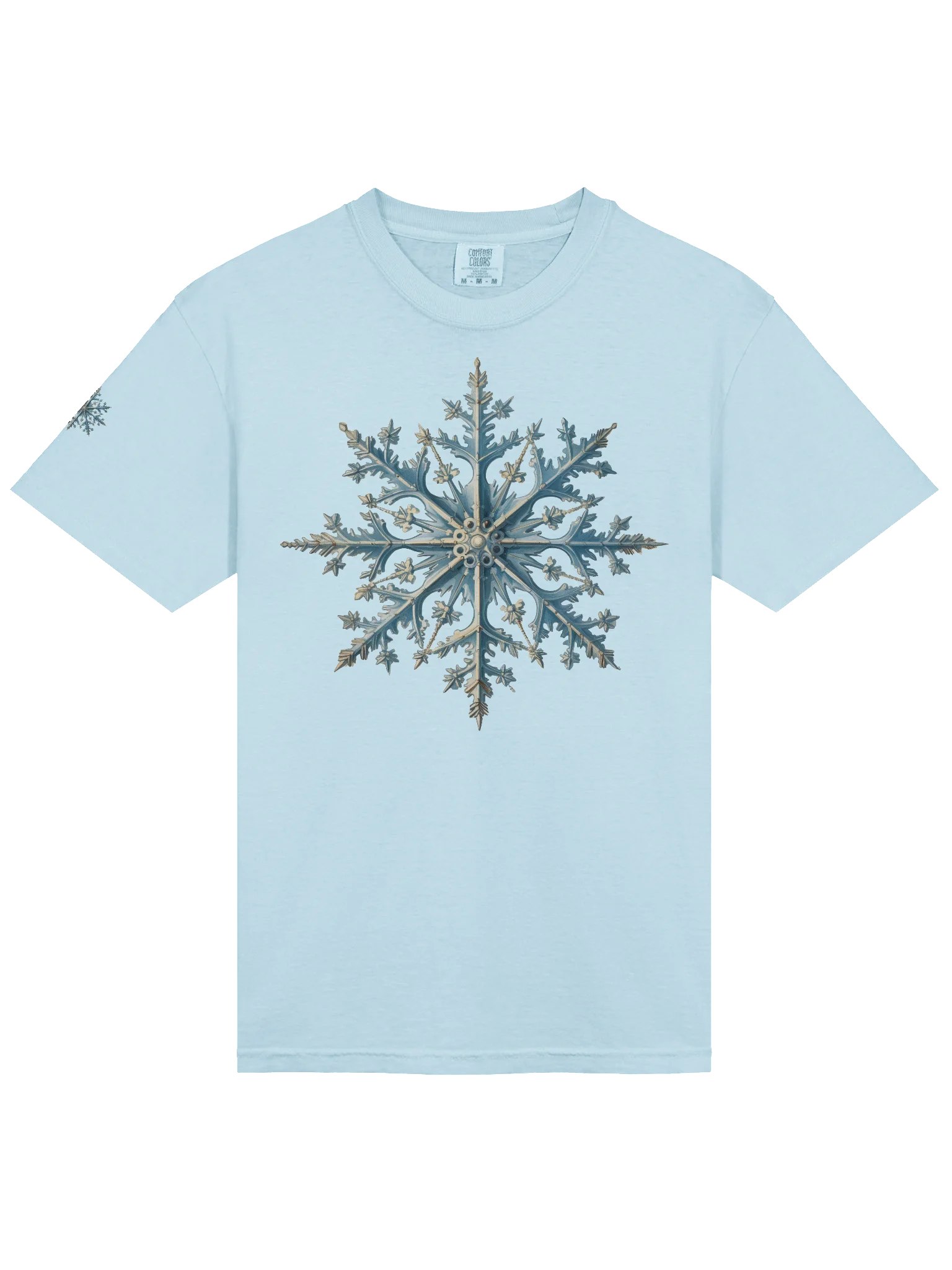 Snowflake Blue T-Shirt product image (3)
