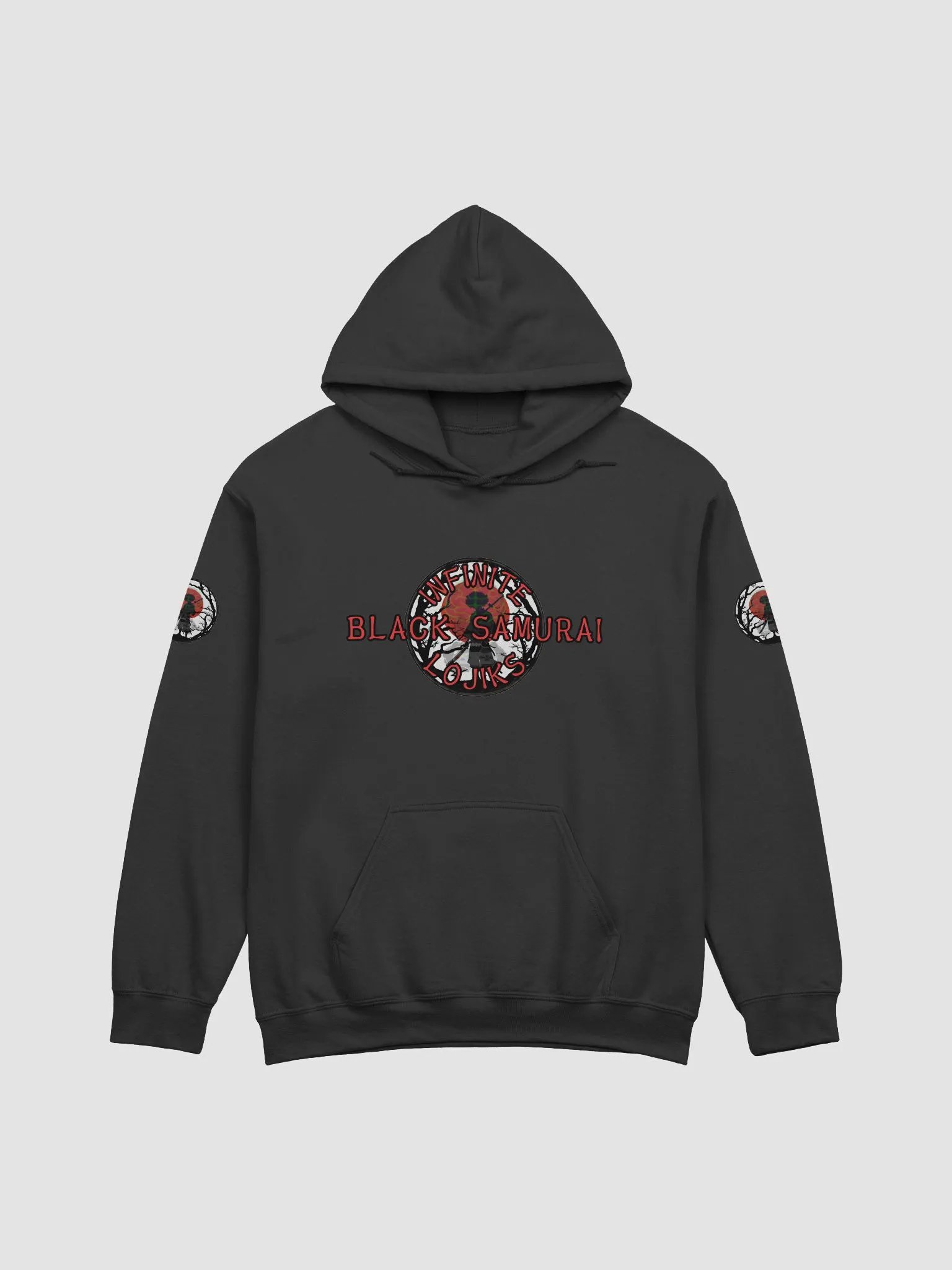 Black Samurai Logo Hoodie product image (7)