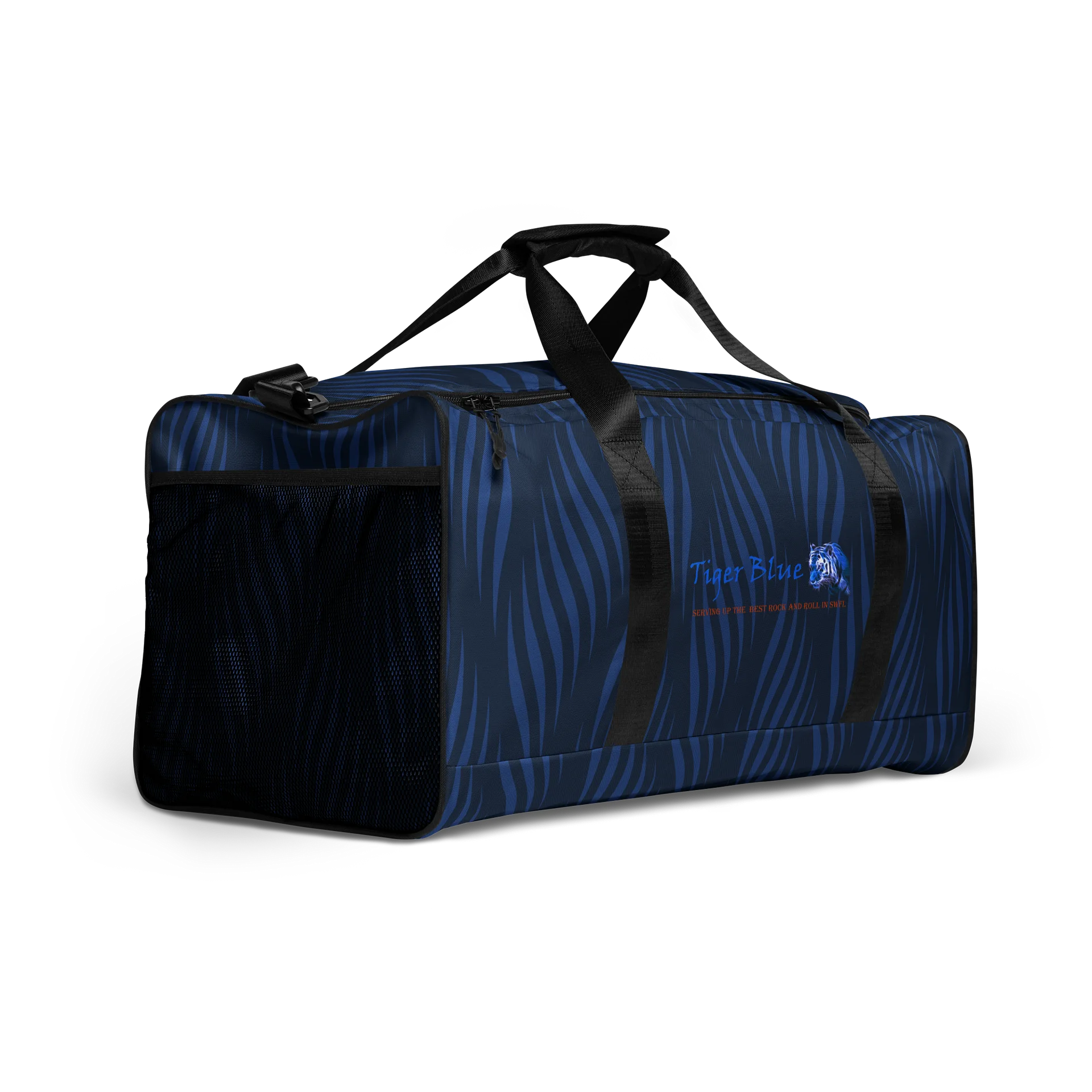 TIGER BLUE DUFFLE BAG product image (2)