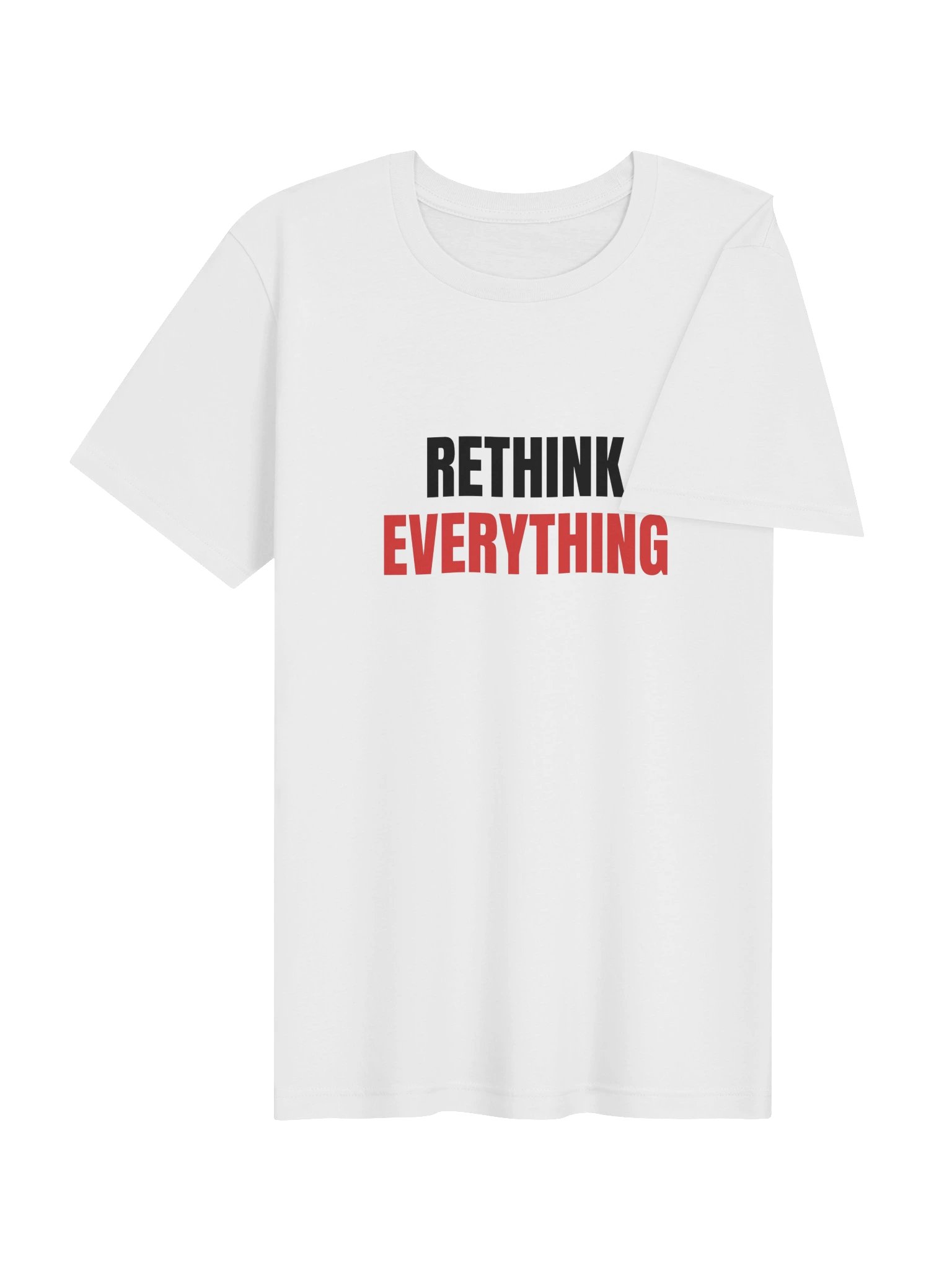 Rethink Everything T-Shirt, White product image (4)
