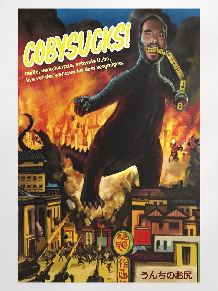 The CobyZilla Poster 24x36 =) product image (1)