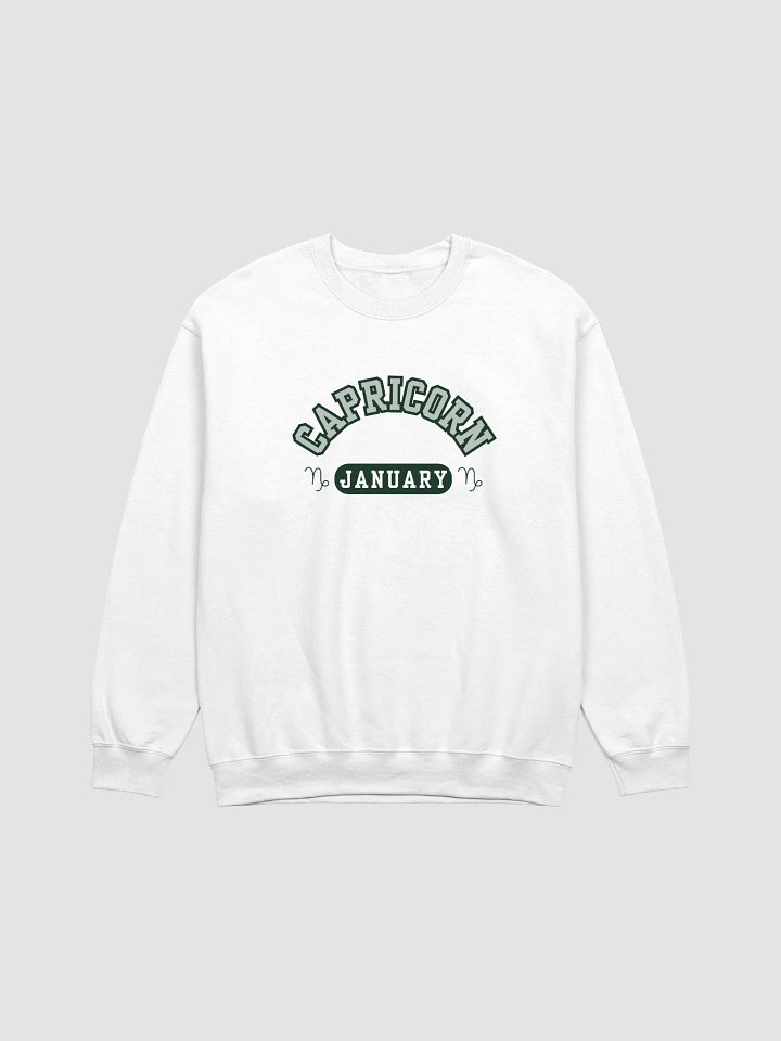 Capricorn January Zodiac Sign Sweatshirt product image (2)