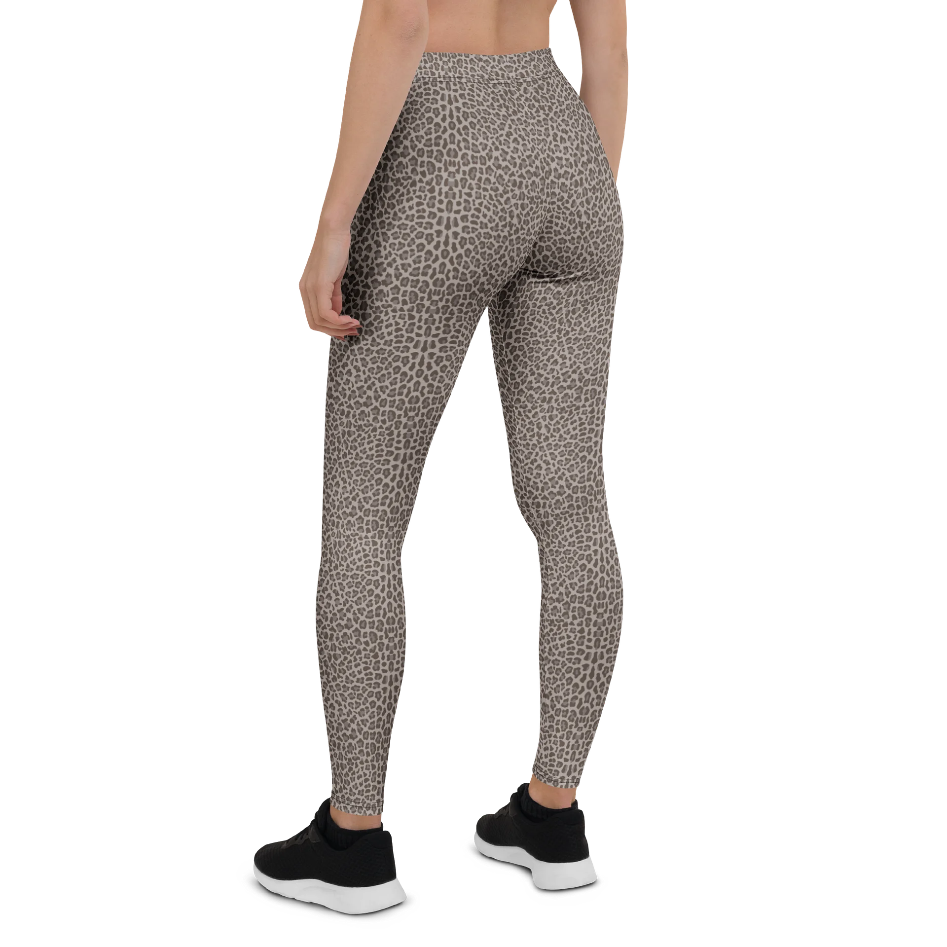Bold Brown Leopard Print Leggings for Casual Wear product image (2)
