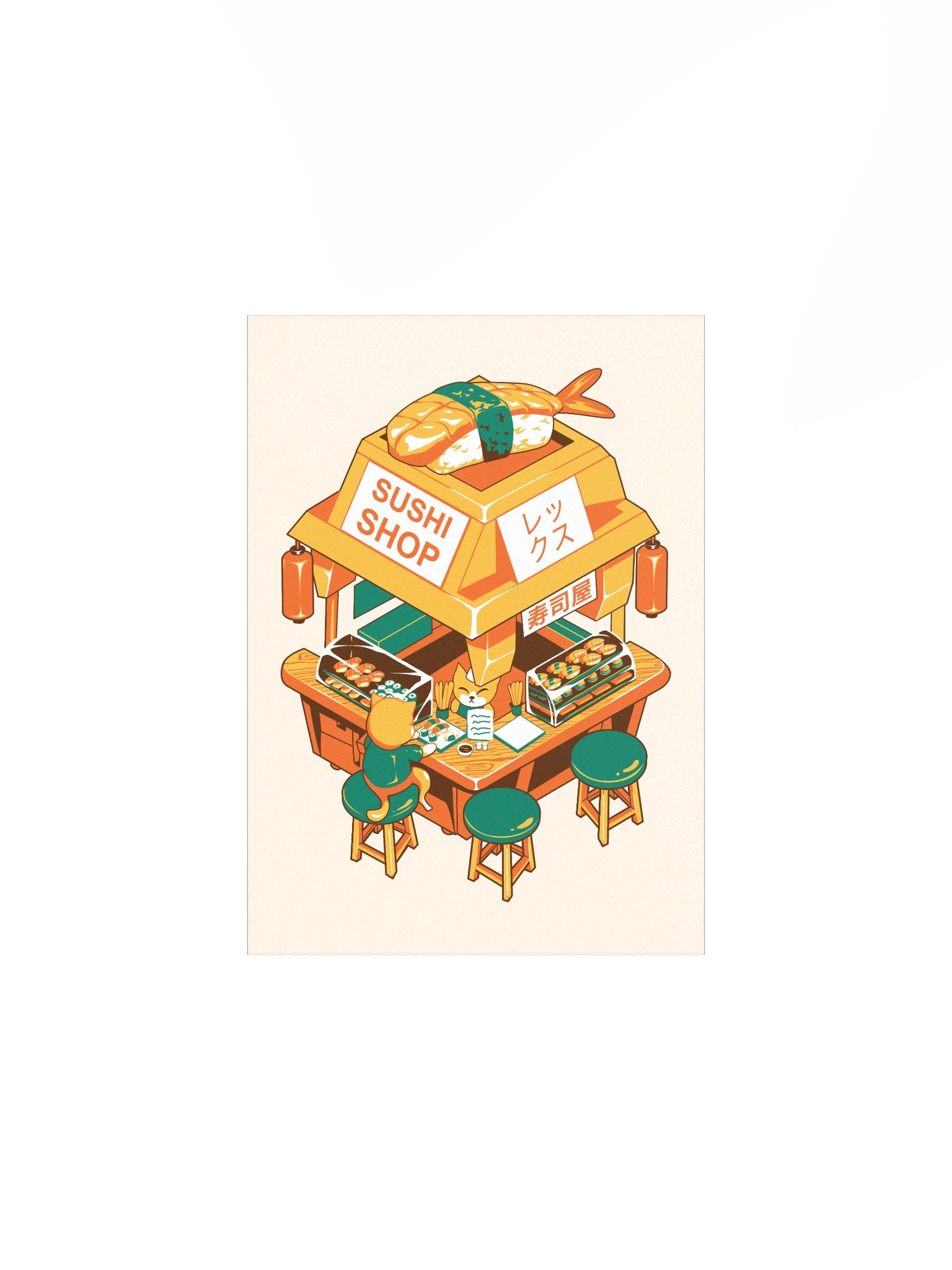 Poster – Keyboard Switch × Japanese Sushi Store product image (1)