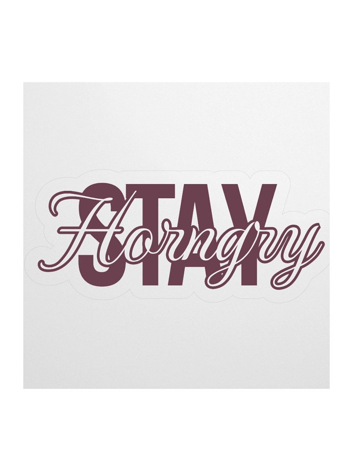 STAY HORNGRY STICKERS product image (3)