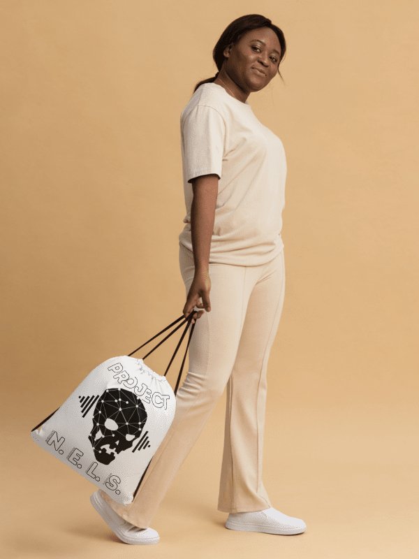 Project N.E.L.S. Drawstring Bag (White) product image (3)