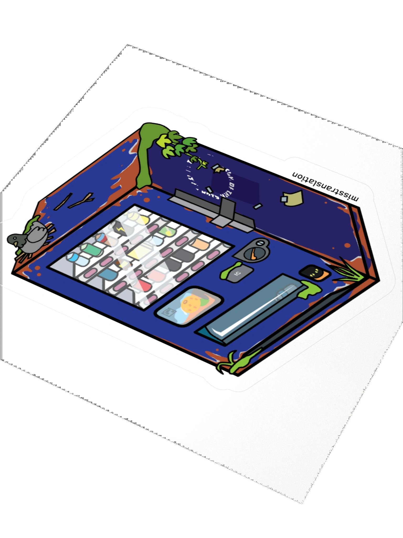 Dystopian Vending Machine Sticker product image (3)