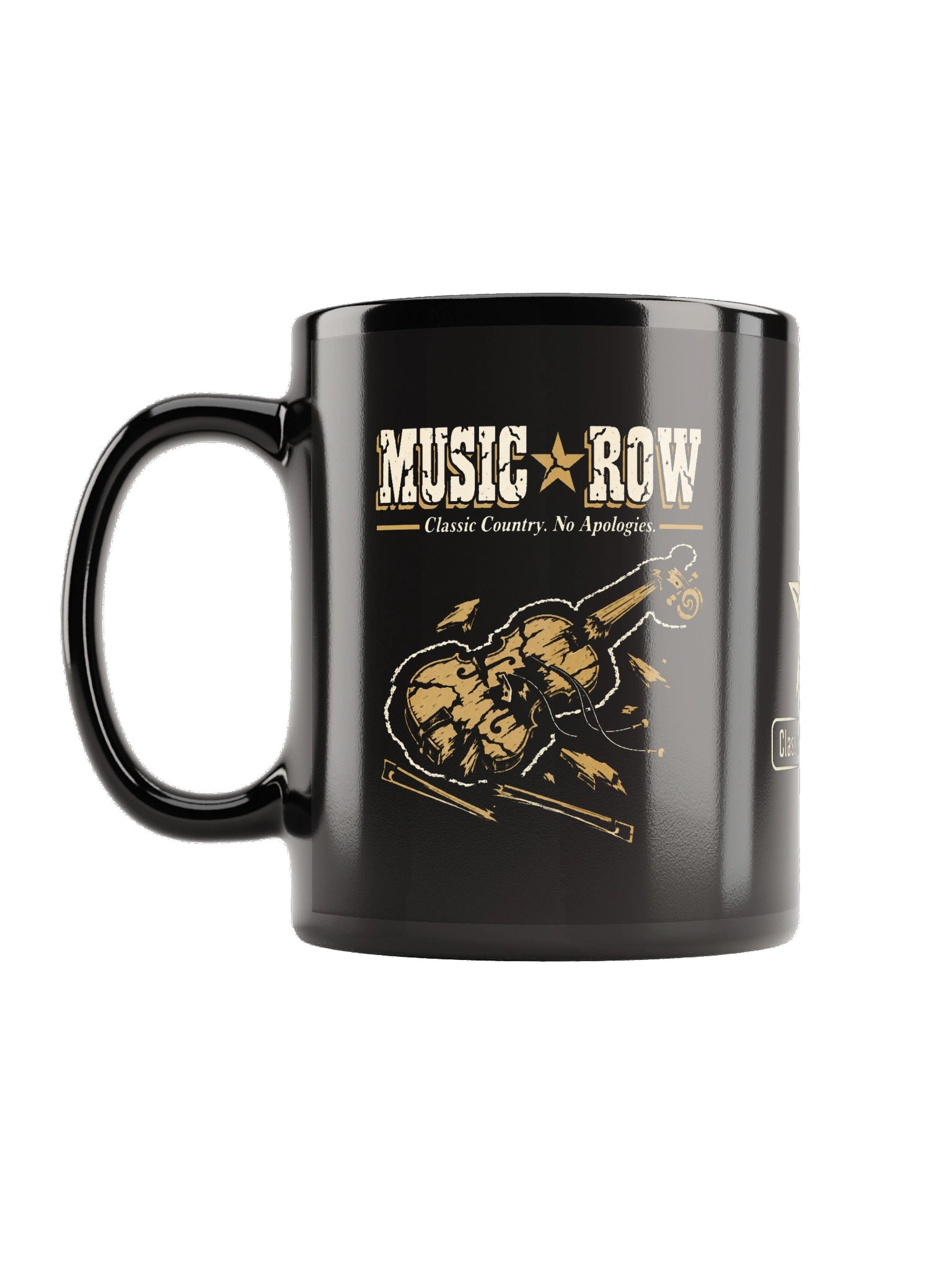 Music Row Busted Fiddle Coffee Mug - Drop 005 product image (1)