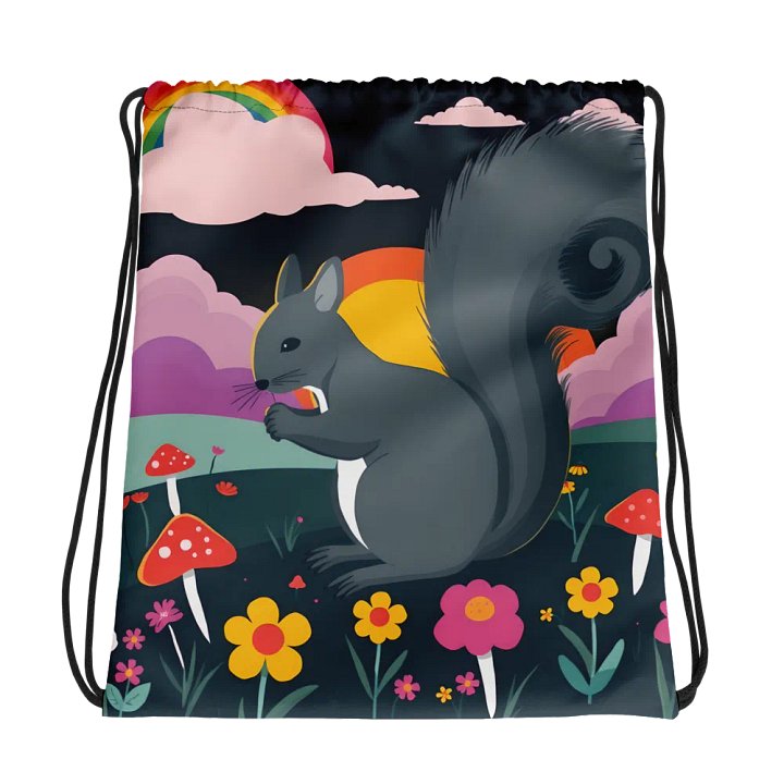 Whimsical Meadow Drawstring Bag product image (1)