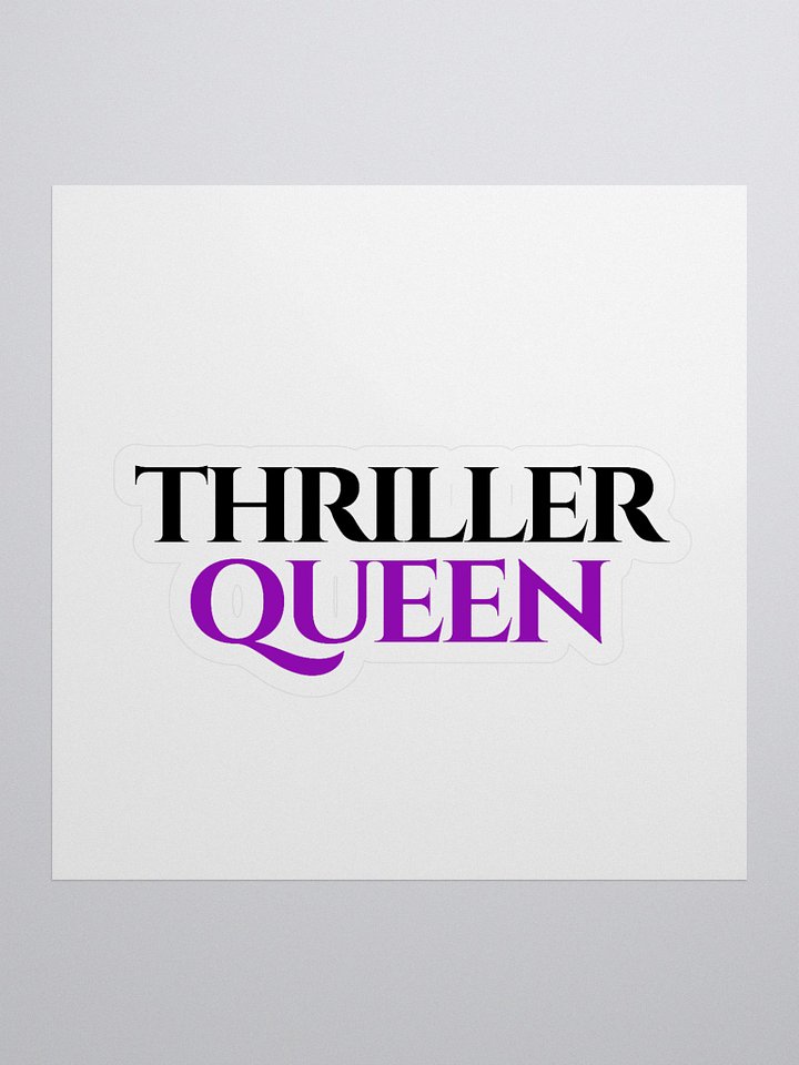 Thriller Queen Sticker | MyTime Movie Network | Thriller Collection product image (1)
