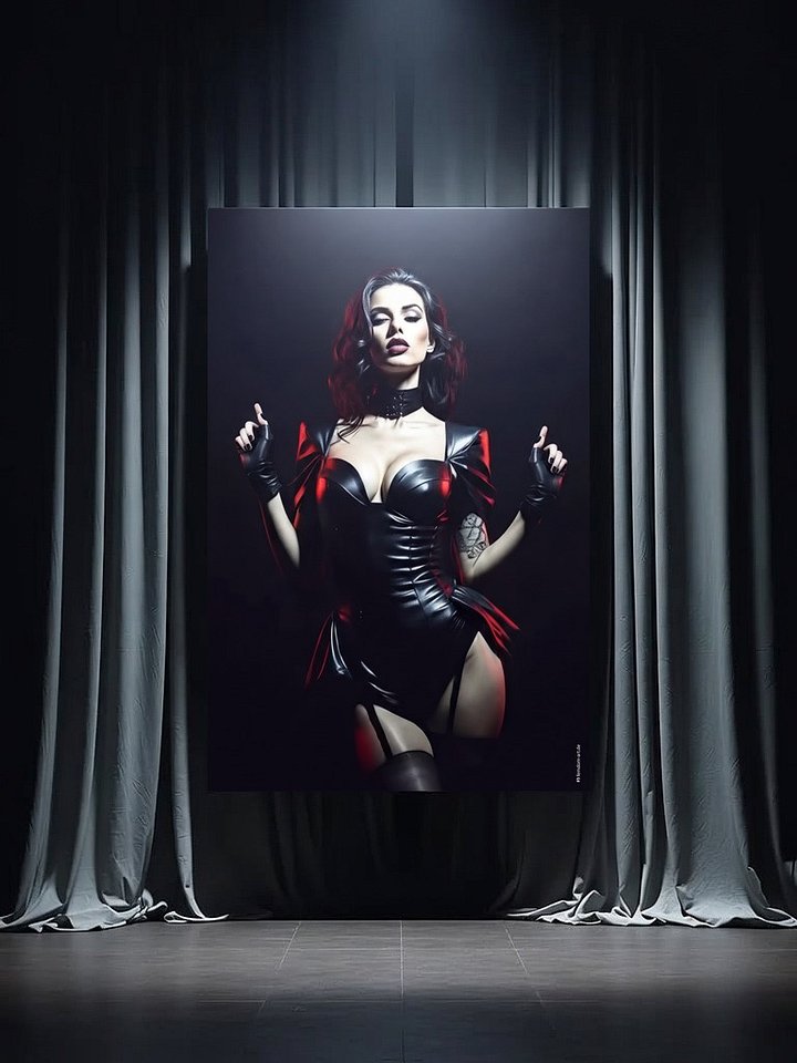 Femdom Poster - Dunkle Eleganz – Souveräne Femdom Ästhetik product image (1)