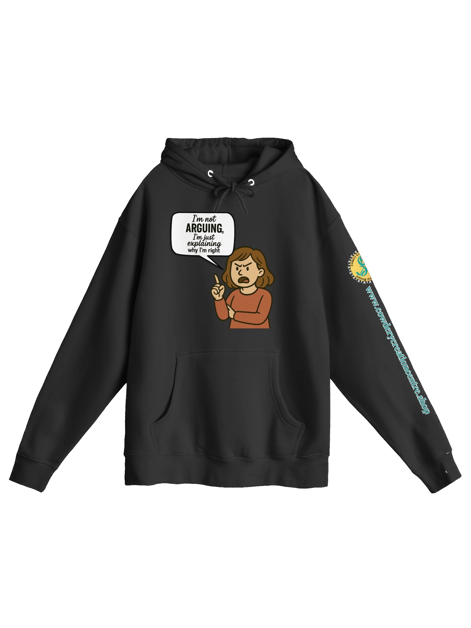 I'm not Arguing (Female) Lane Seven Premium Pullover Hoodie product image (2)