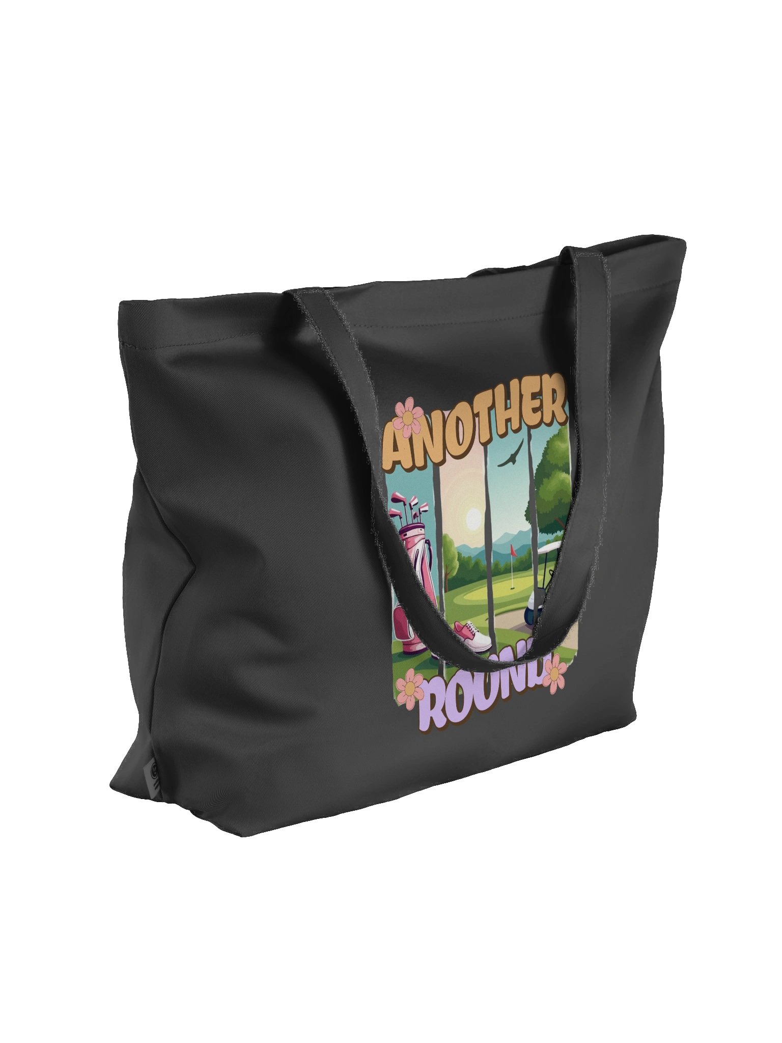 Another Round Golfing Themed Organic Tote product image (1)
