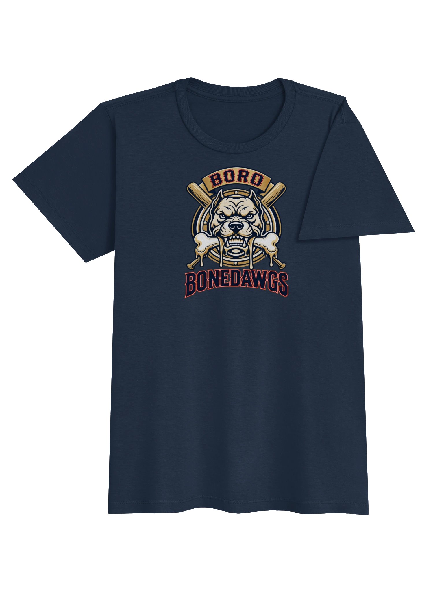 Boro Bonedawgs Gildan Alt. Tee - Red Accented (Women's) product image (4)