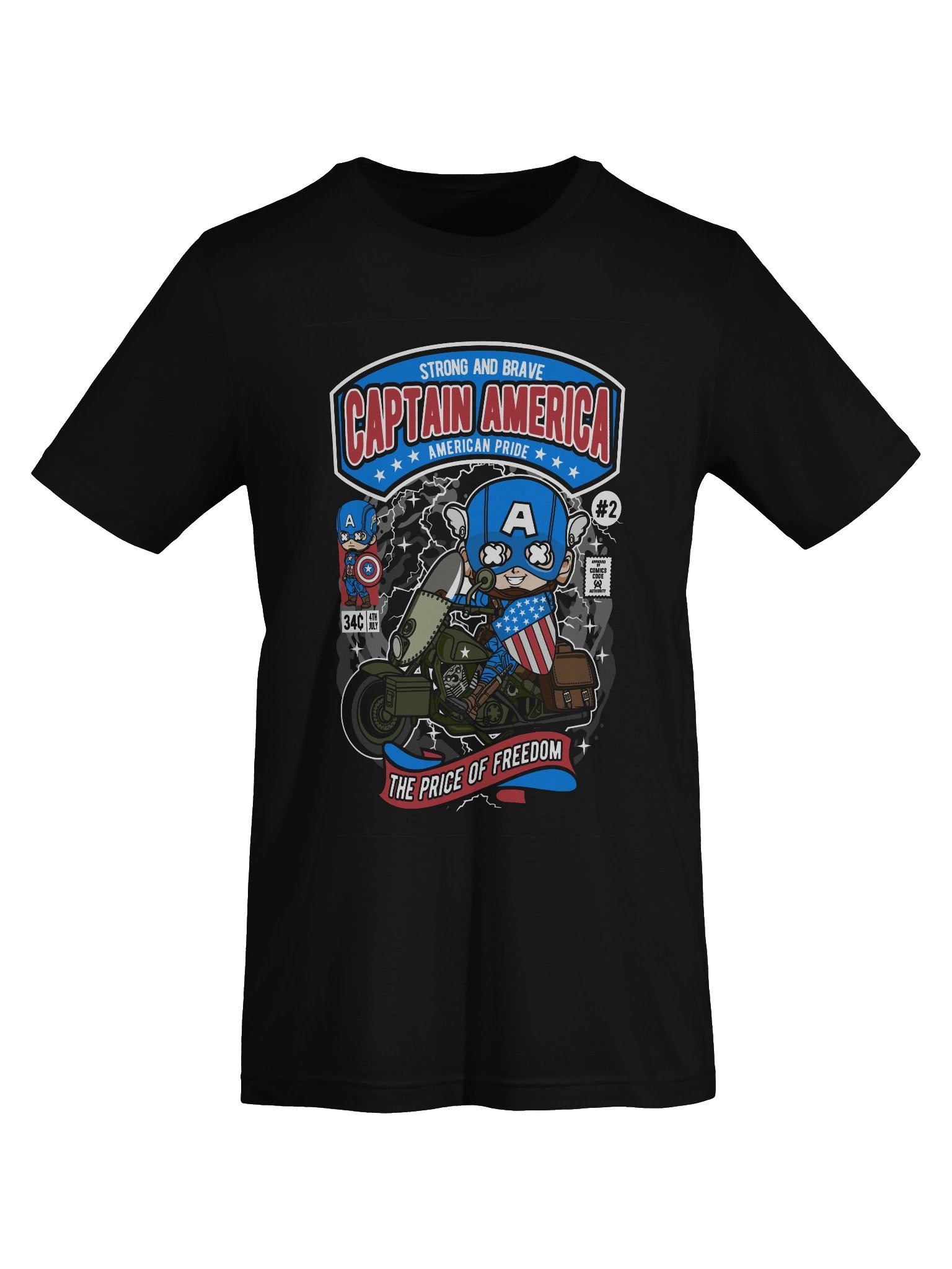 American Pride Captain T-Shirt product image (7)