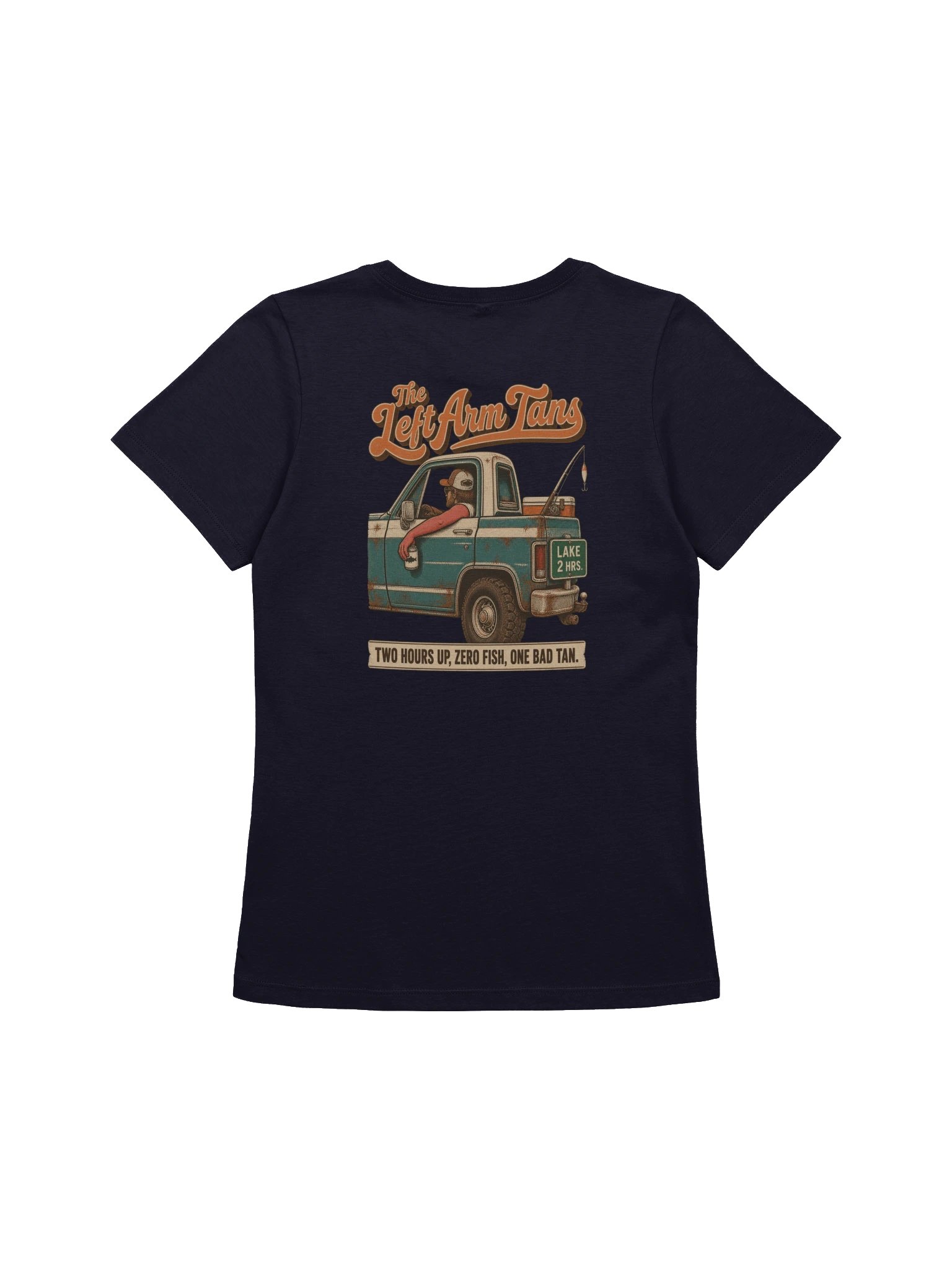 The Left Arm Tans - Two Hours Up - Women's Relaxed Tee product image (3)