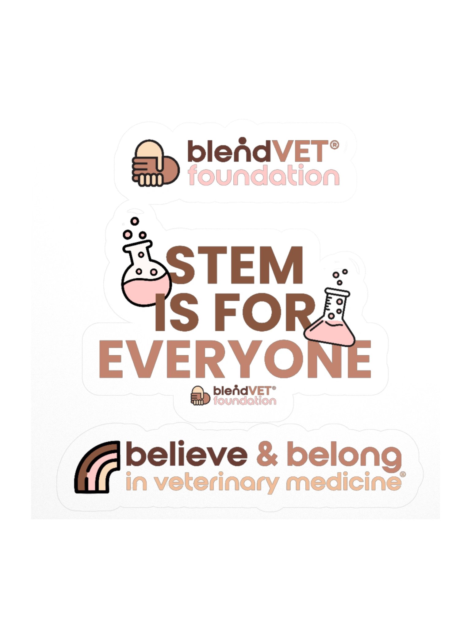 blendVET Foundation Sticker Sheet product image (1)