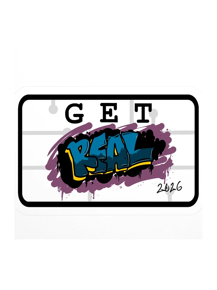 Get Real Sticker product image (1)