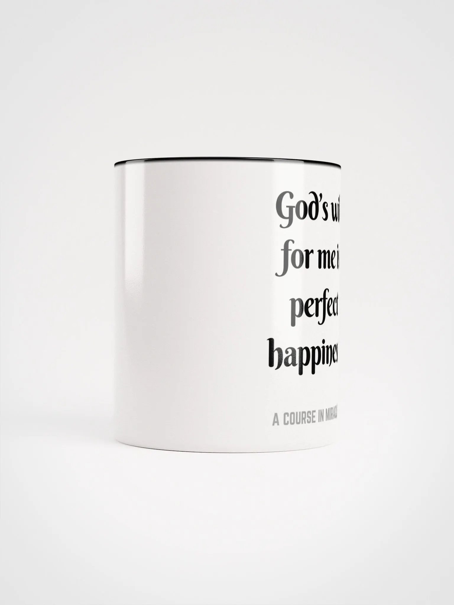God’s will for me is perfect happiness - ACIM Inspirational Mug product image (65)