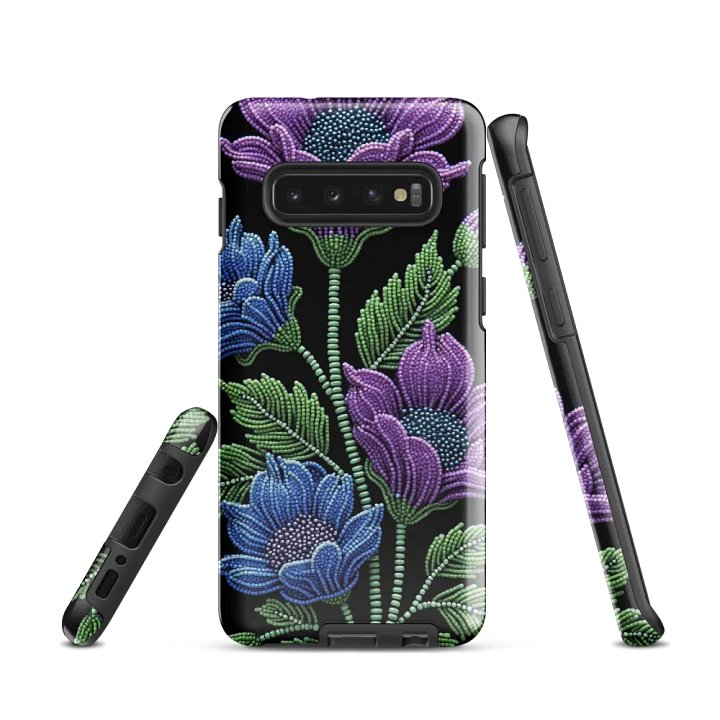 Faux Beaded Floral Samsung® Tough Case product image (1)