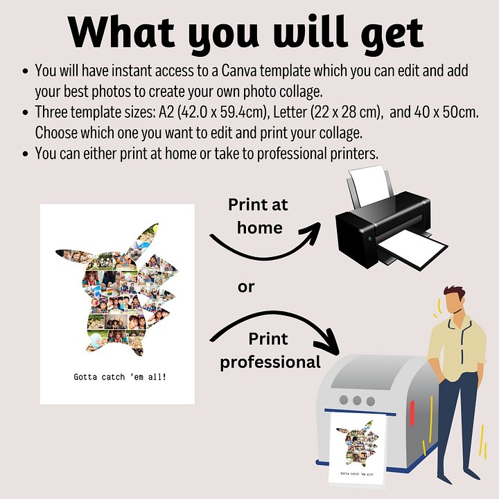 Cartoon Inspired Photo Collage Canva Template product image (2)