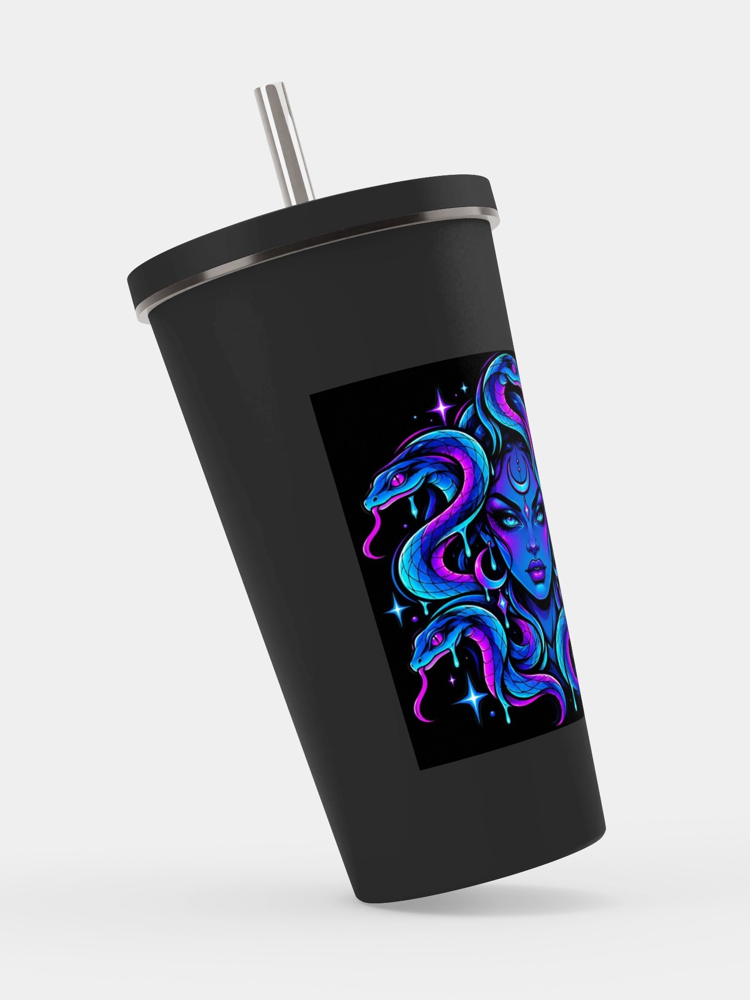 Tumbler with straw product image (2)