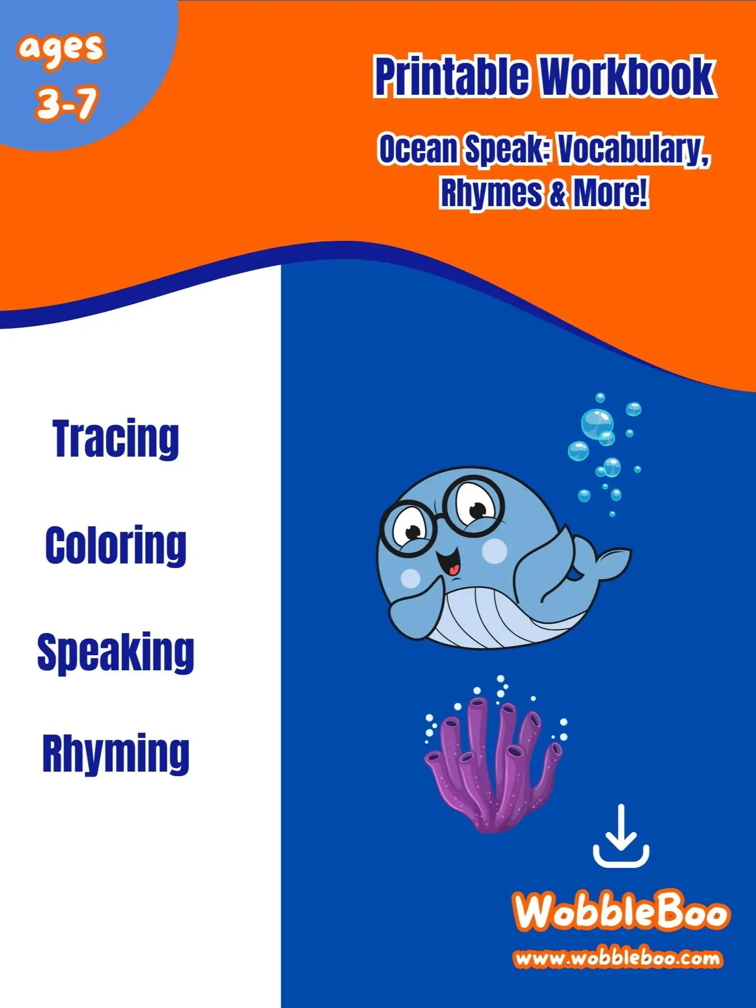 Printable Ocean Speak Worksheets product image (1)