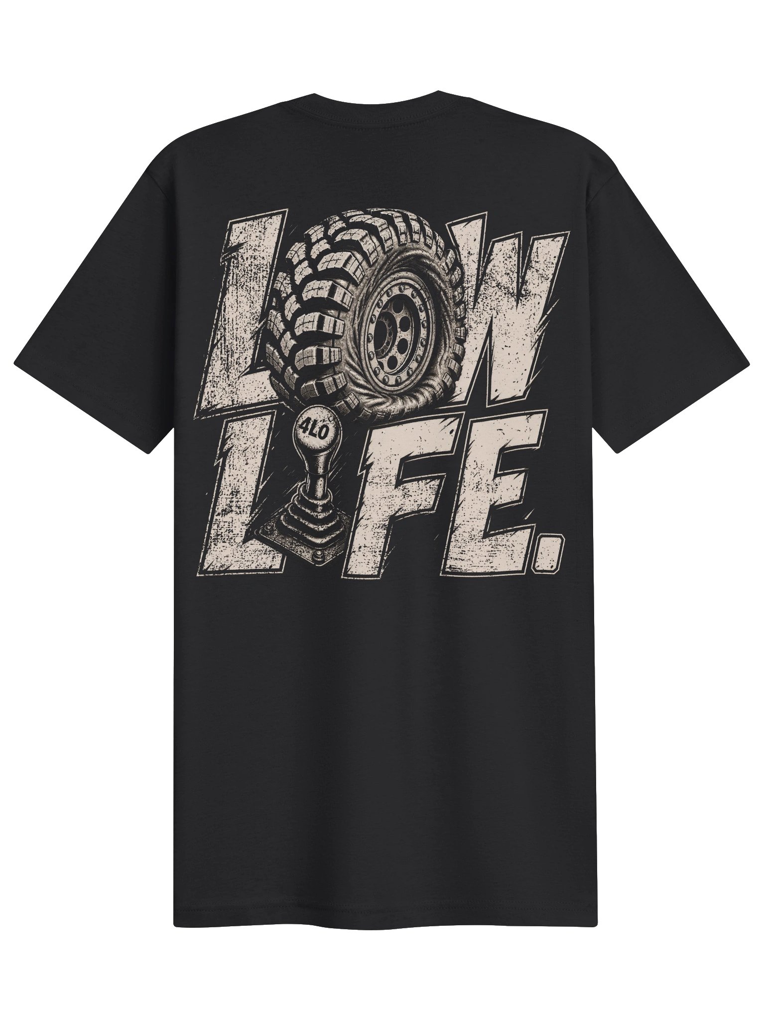 Low Life 4LO Back-Print Graphic Tee product image (6)