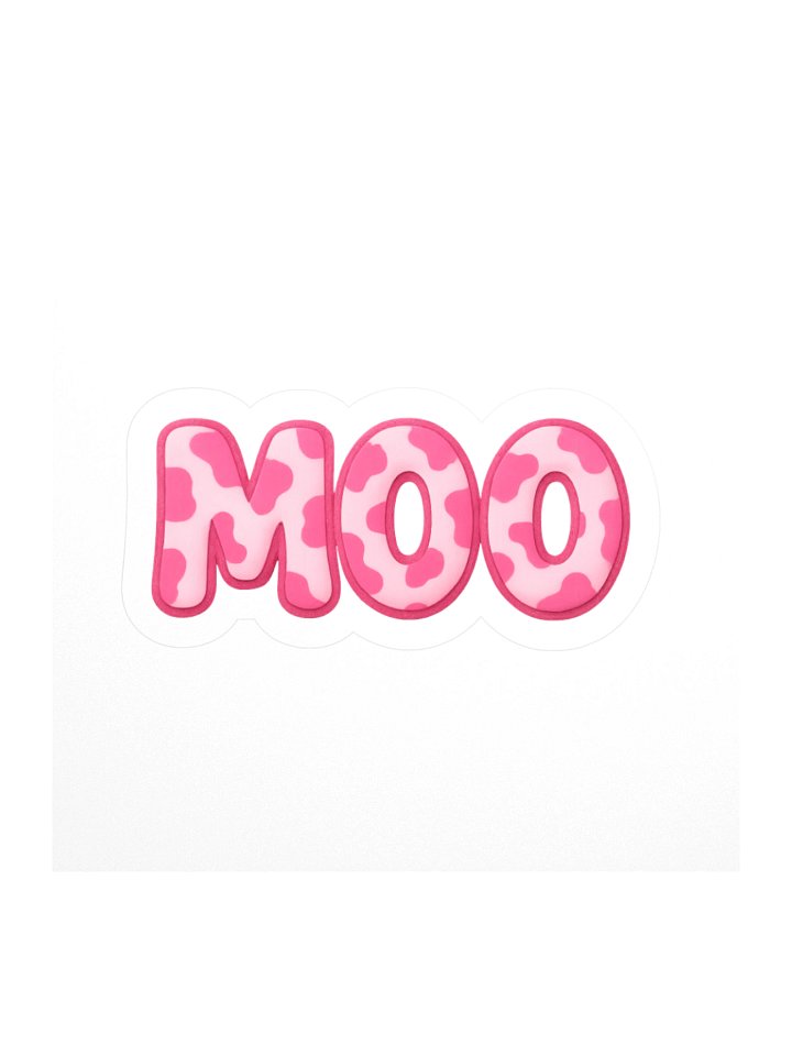 Moo-tiful Kiss Cut Stickers product image (2)