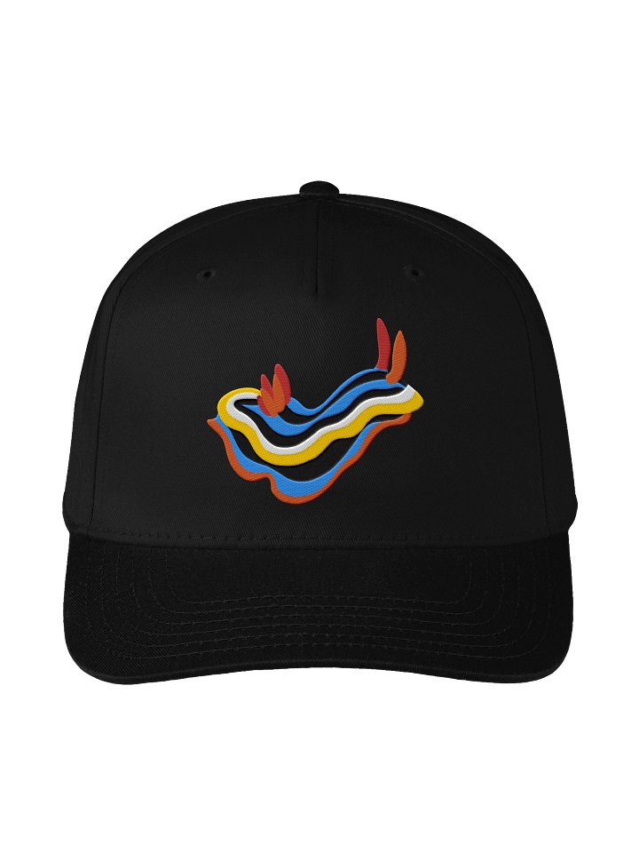 Chromodoris Nudibranch Mid-Profile Baseball Cap (Embroidered) for Reef and Marine Aquarium Lovers product image (1)