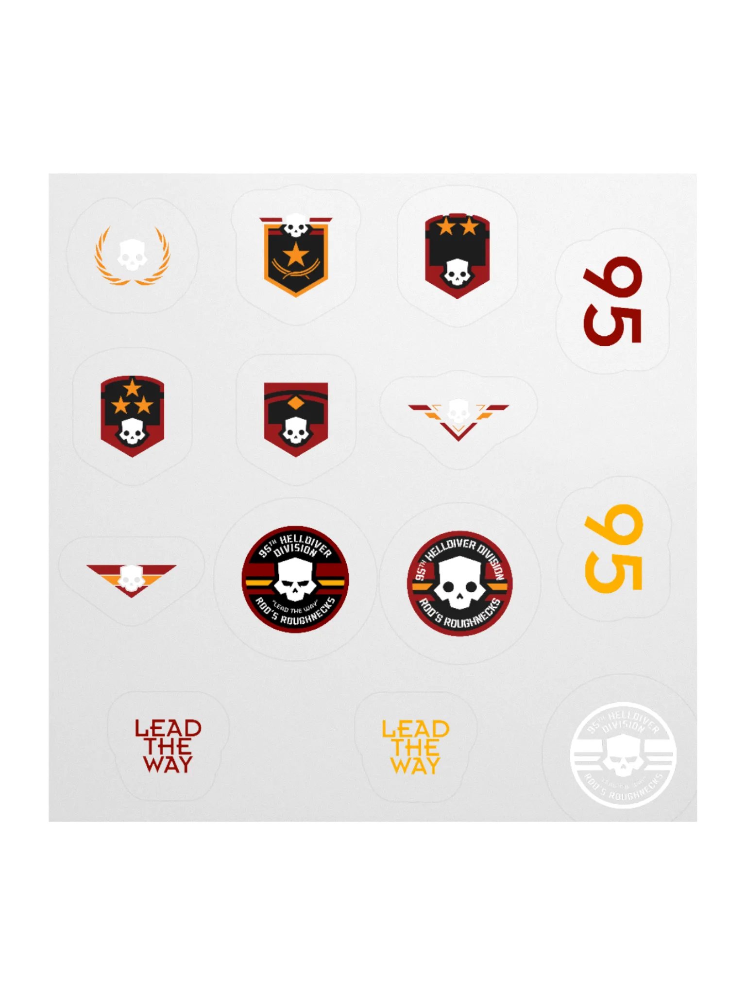 95th Sticker Sheet A product image (1)