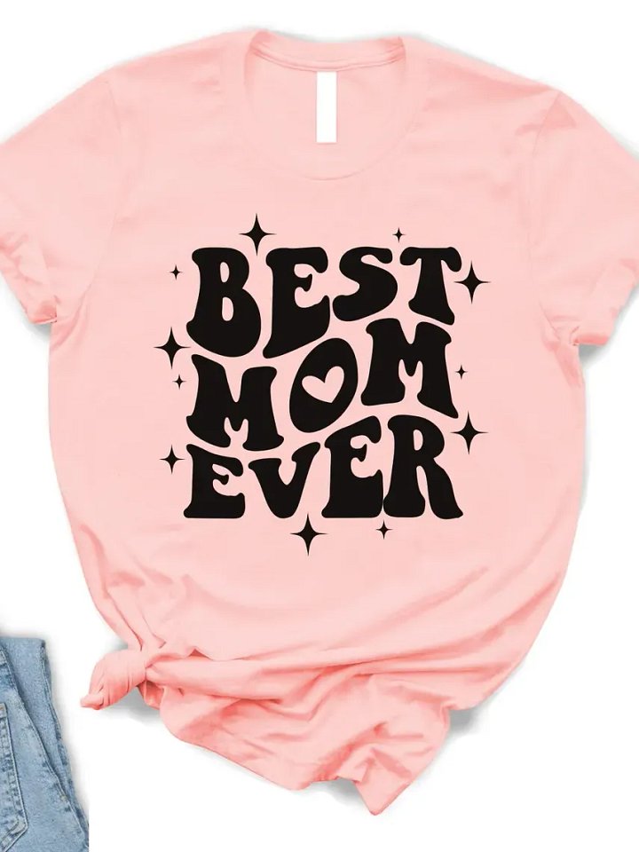Retro Groovy Best Mom Ever Shirt - Trendy Mother's Day 2026 Tee product image (2)