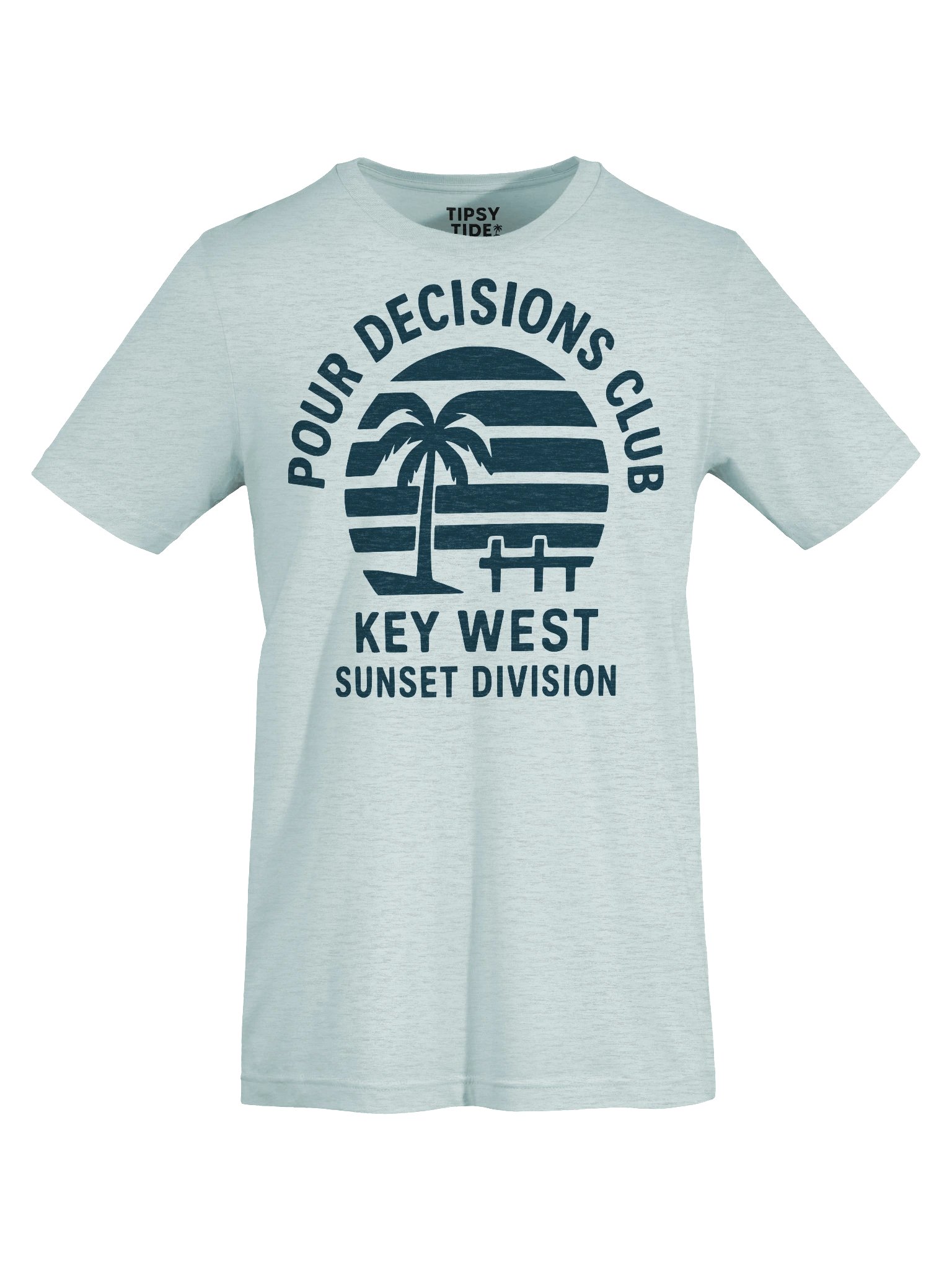Pour Decisions Sunset Division Retro T-Shirt product image (4)