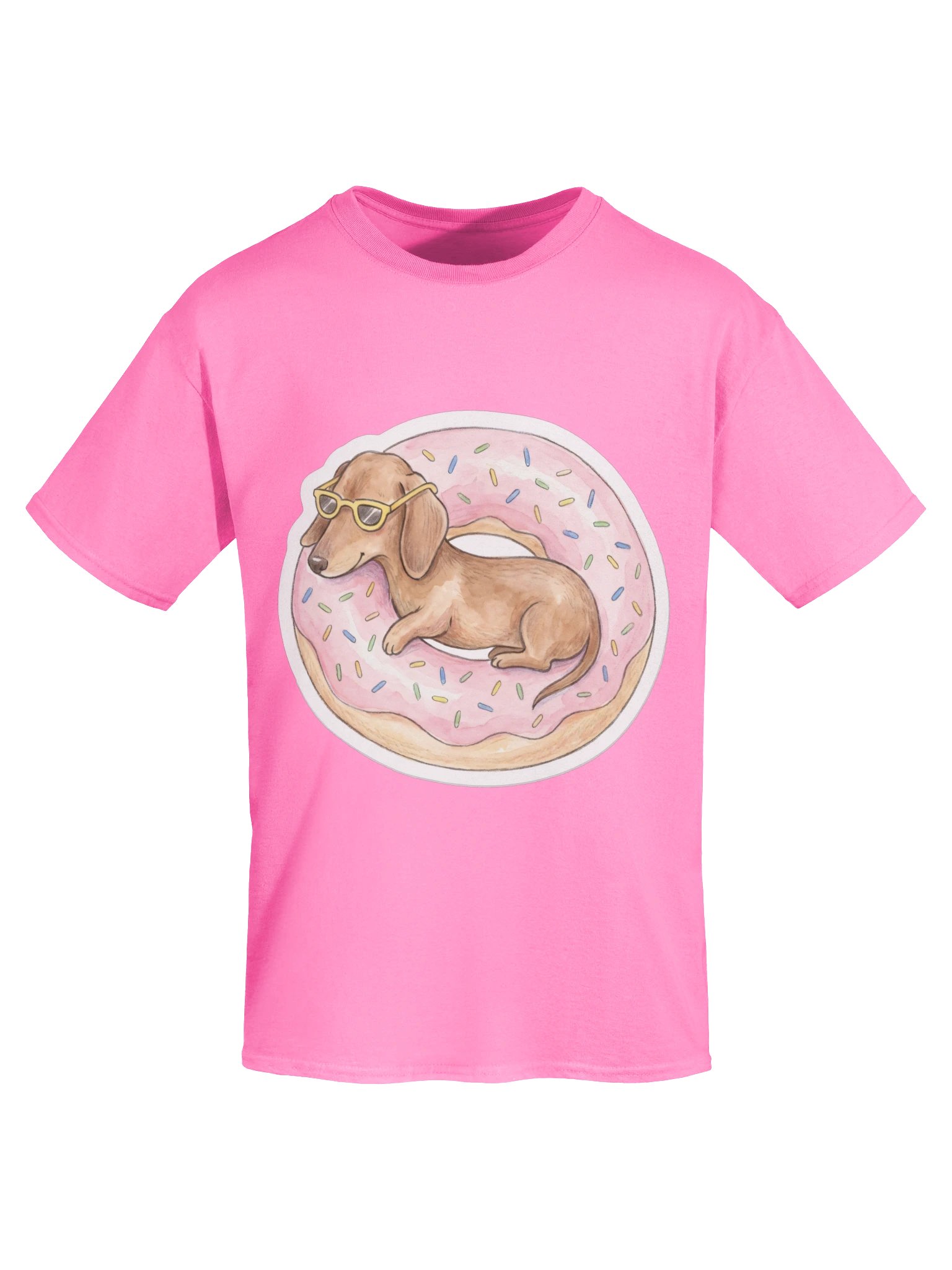 Donut Float Doxie Tee product image (9)