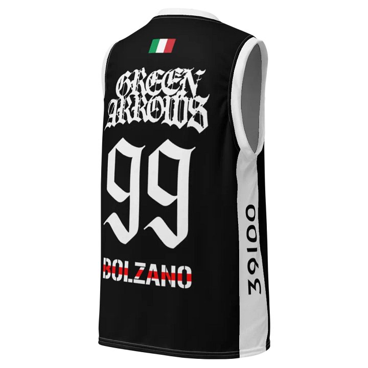 Green Arrows Basketball jersey [#99 G.A.] product image (1)