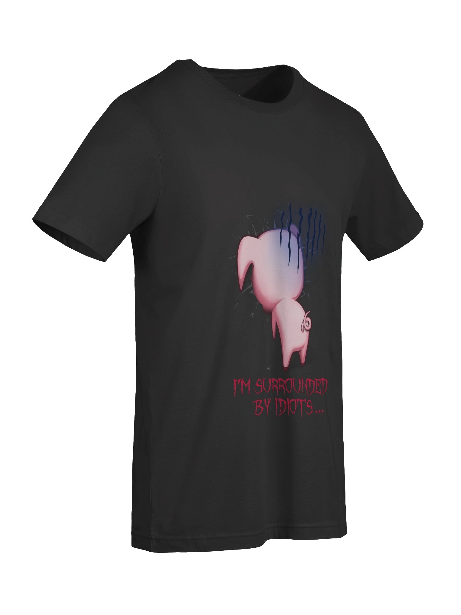 Only idiots Tee product image (7)