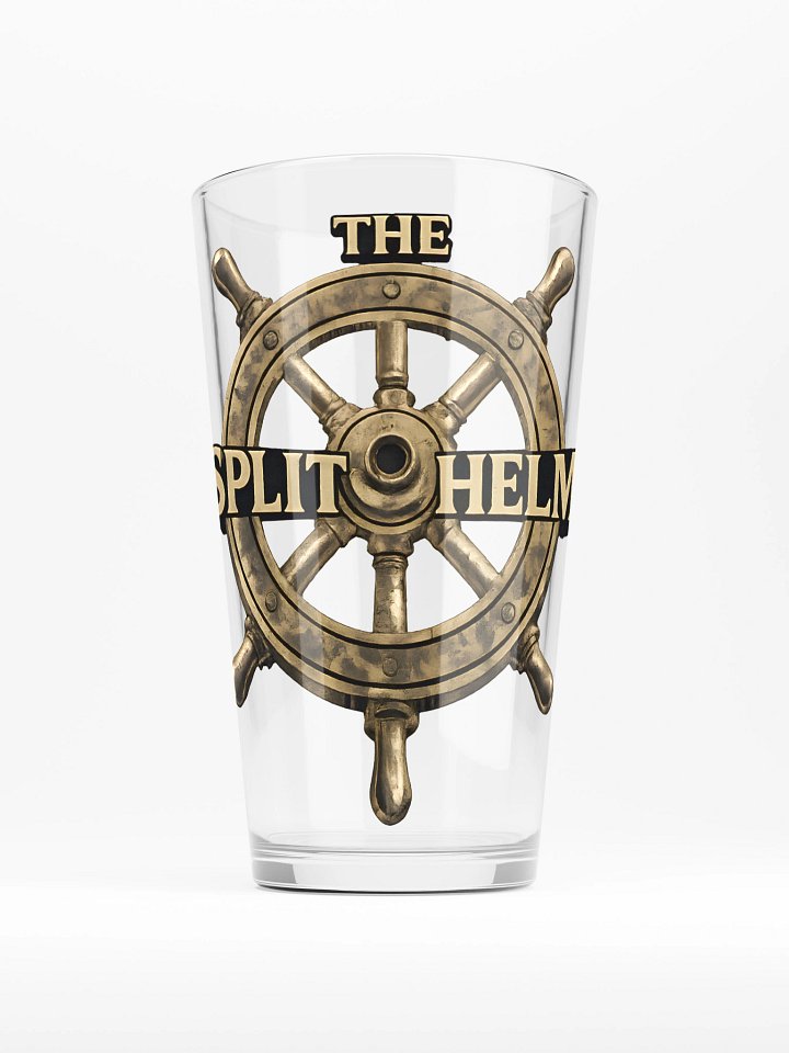 Split Helm Pint Glass product image (1)