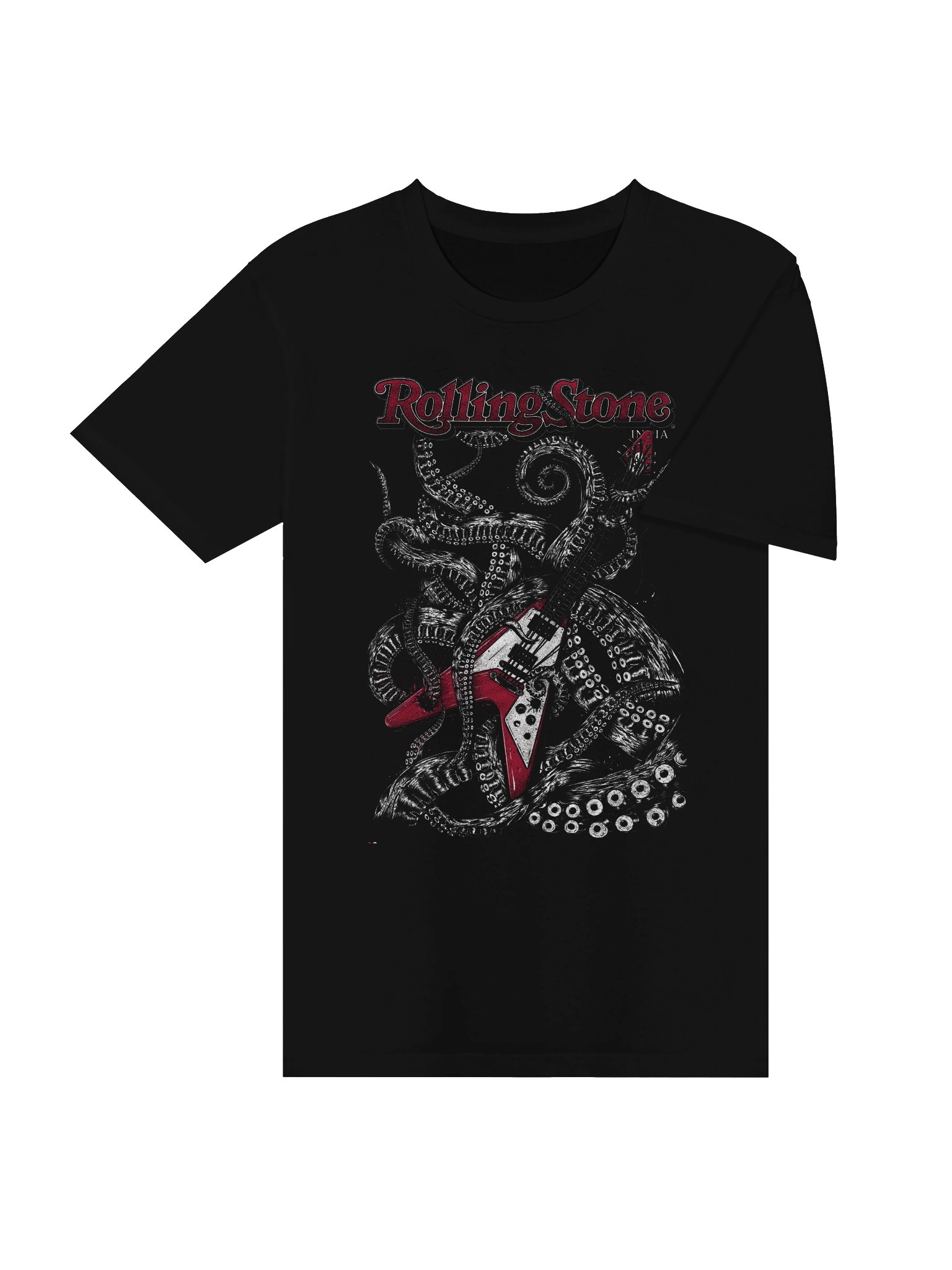 AS Colour 5001T Premium Tee – Rock Octopus Guitar Edition (DTG Print) product image (4)