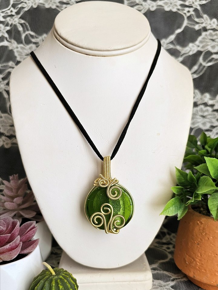 Lampwork Glass Bead Pendants product image (1)