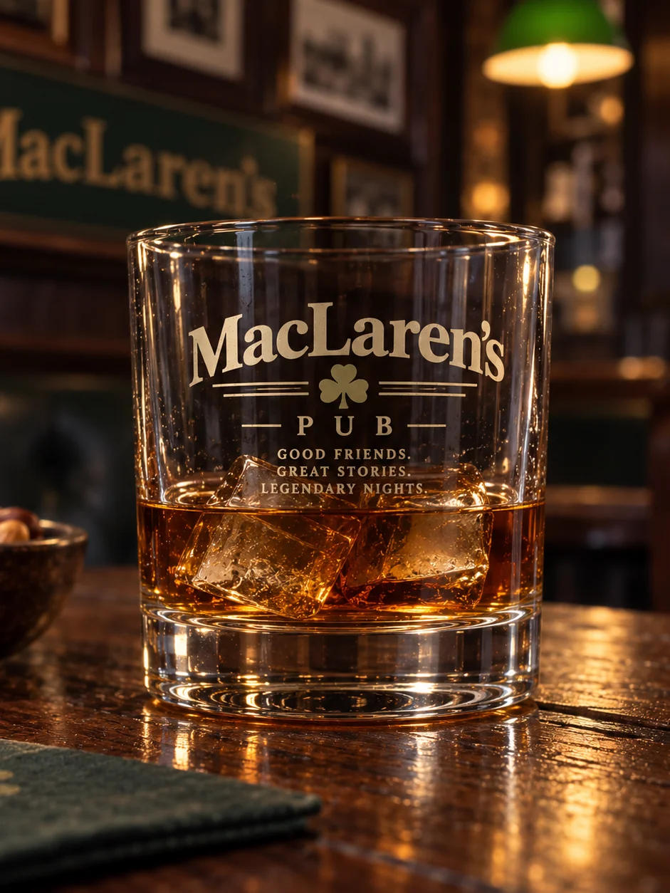 MacLaren’s Pub Whiskey Glass product image (1)