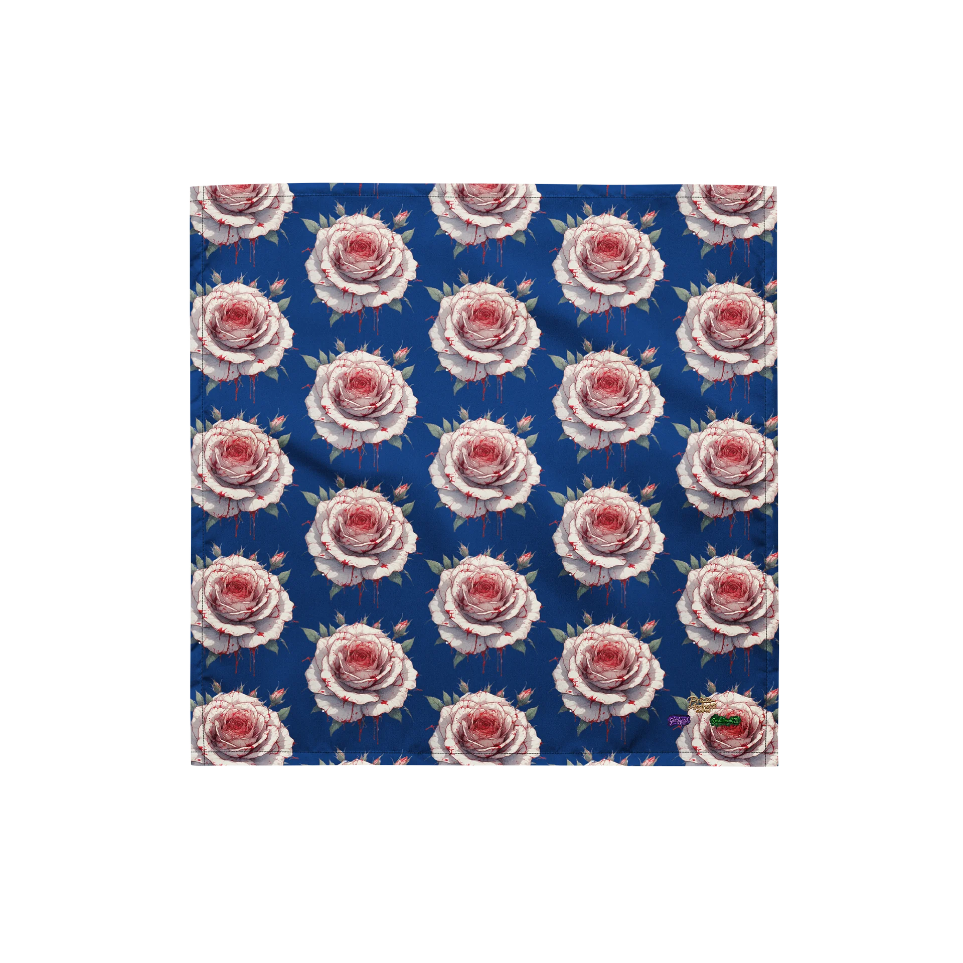 Midnight Roses All-Over Bandana product image (1)