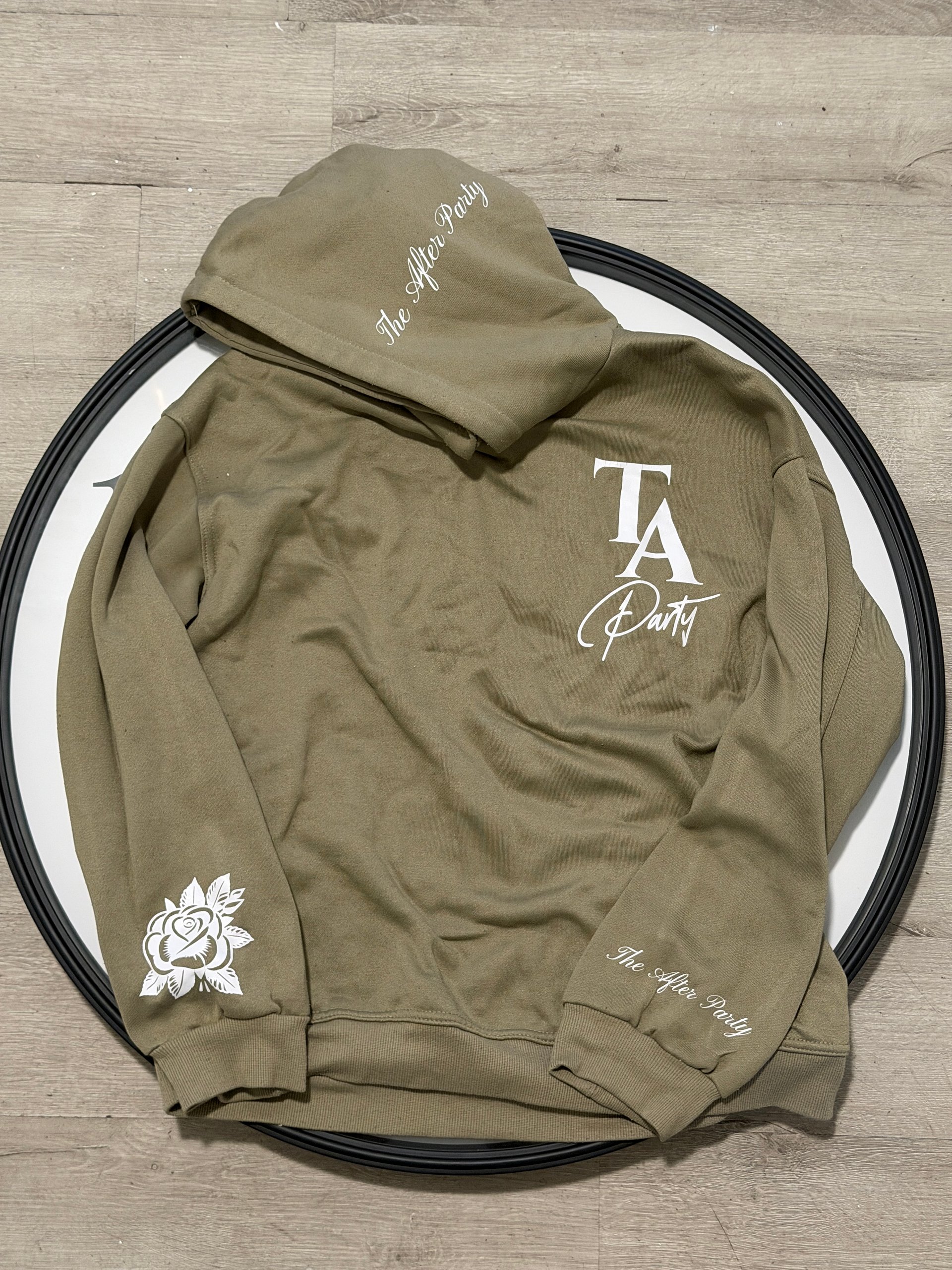 'Blooming in chaos' Hoodie product image (1)
