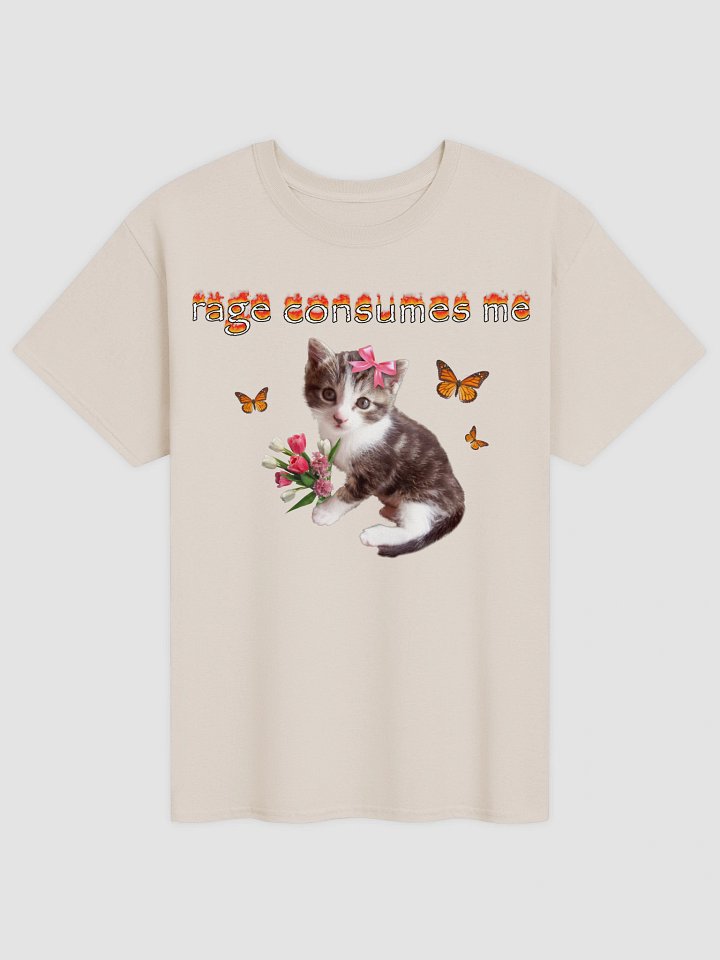 Rage Consumes Me Cat T-shirt product image (25)