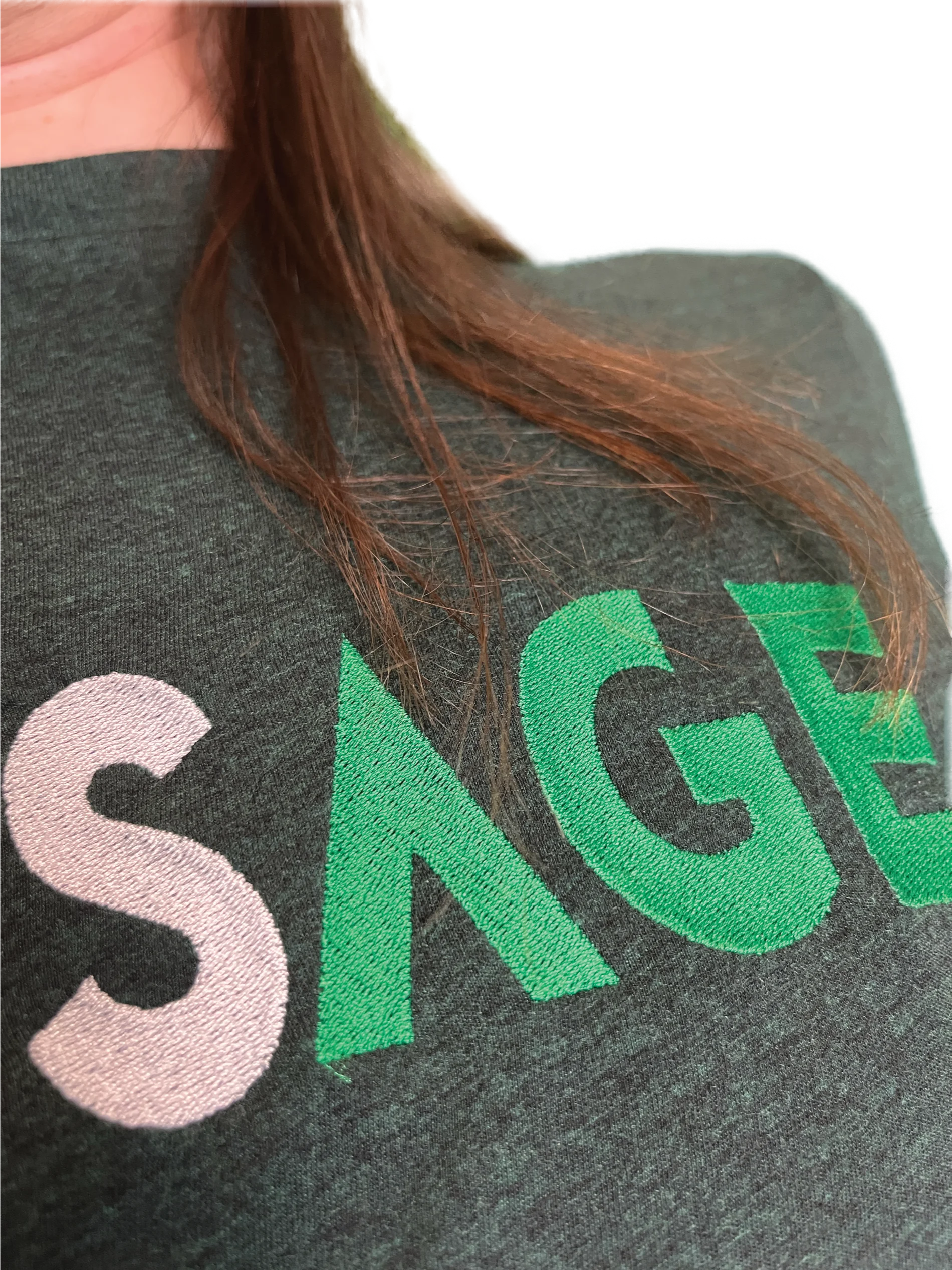 T-mess T-age T-shirt //embroidered triblend fabric\\ worldwide! product image (4)