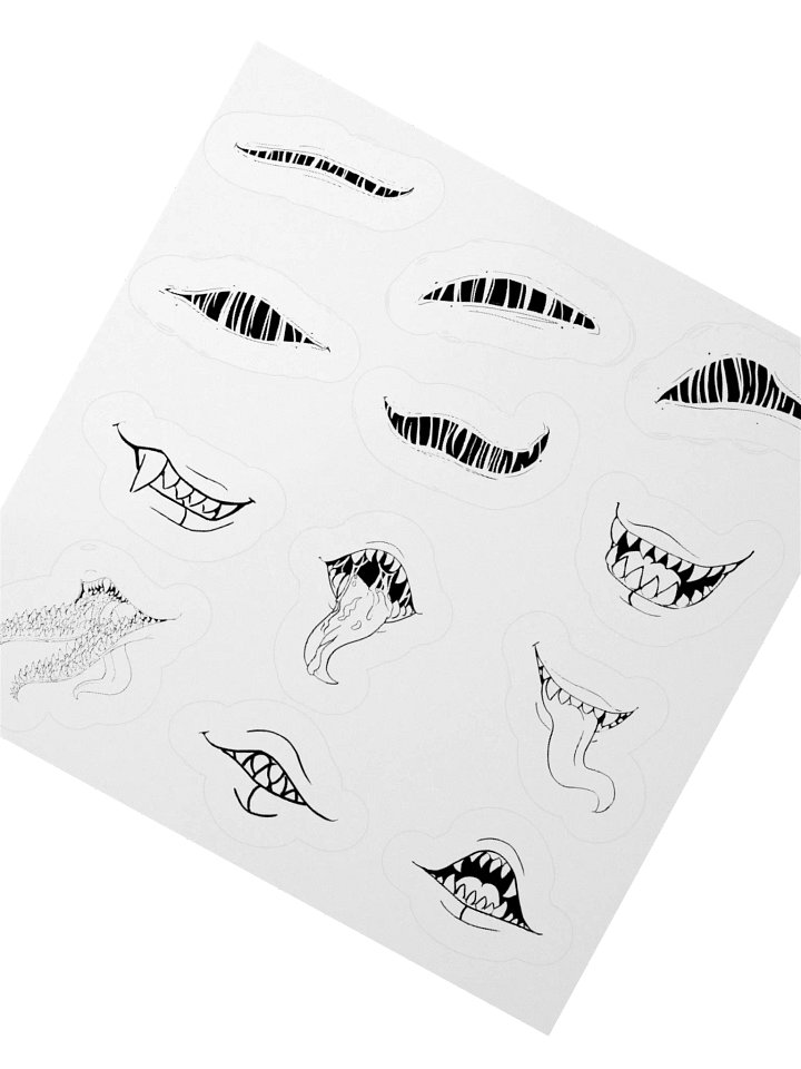 mouth stickers product image (6)