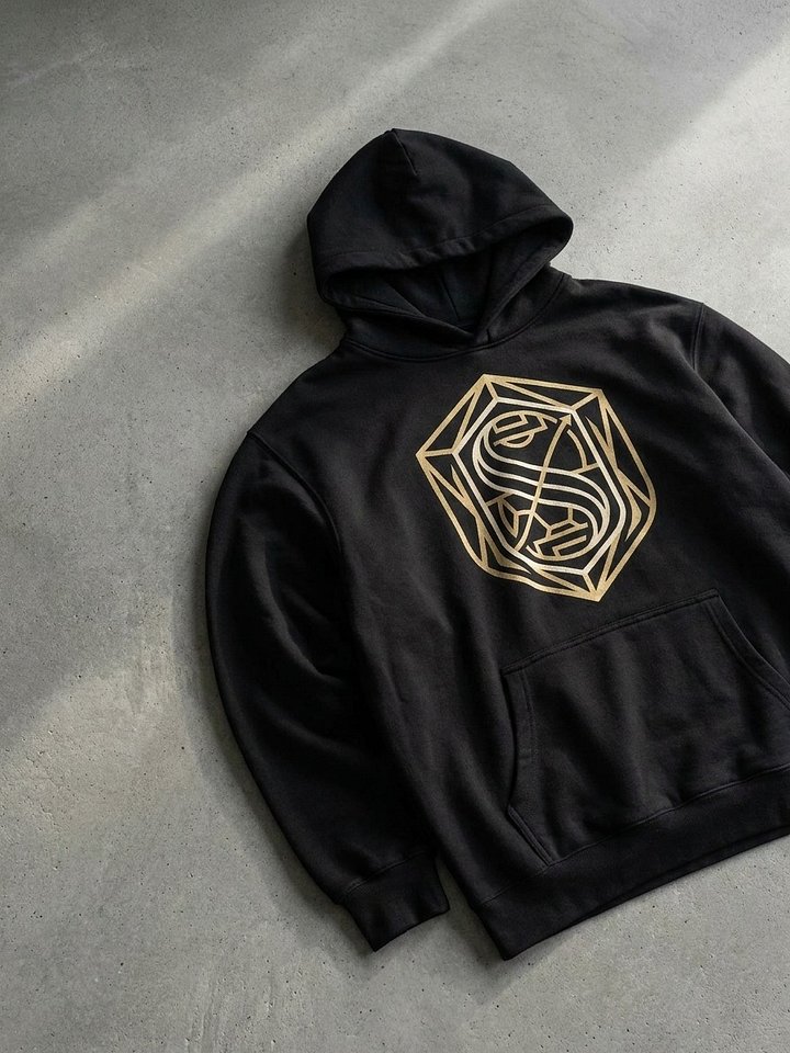 Off Pitch Soccer Crest Hoodie – Gold Emblem product image (2)