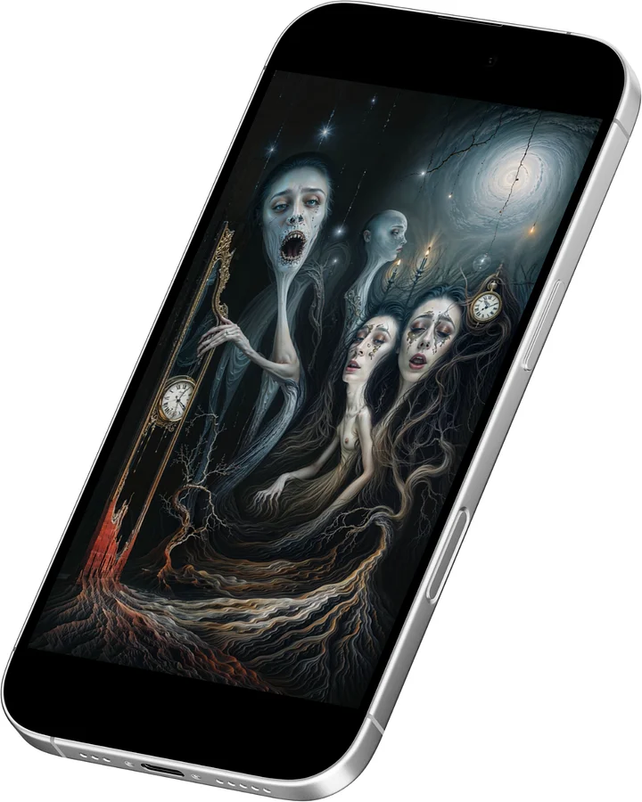 Twisted Time Phone Wallpaper product image (2)